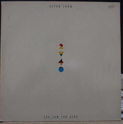 Elton John – Too Low For Zero LP PLAK