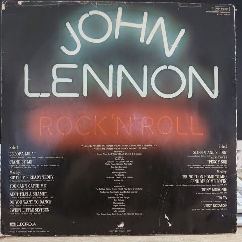 John Lennon – Rock 'N' Roll LP PLAK