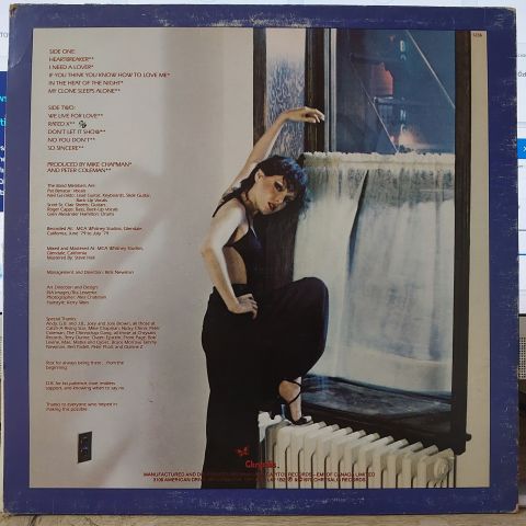 Pat Benatar – In The Heat Of The Night LP PLAK