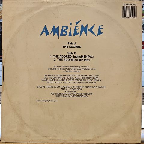 Ambience – The Adored LP PLAK