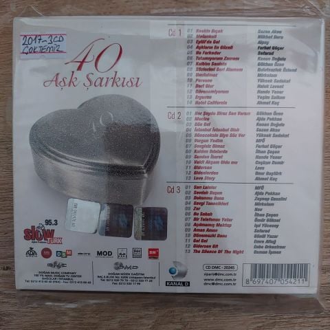 40 AŞK ŞARKISI CD