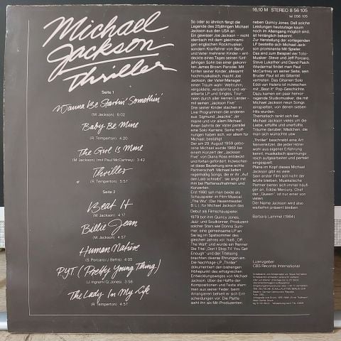 Michael Jackson – Thriller LP PLAK