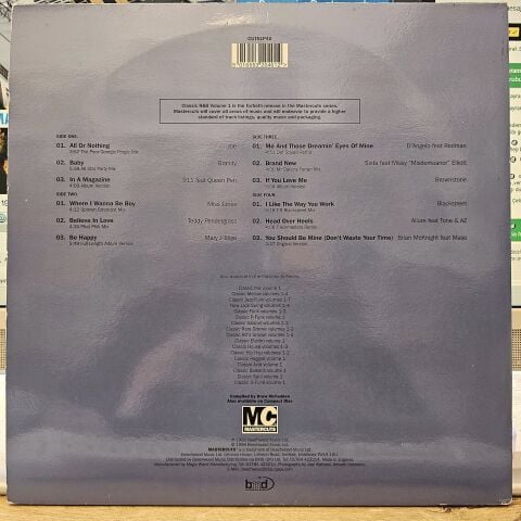 Various – Classic R&B (Definitive R&B Mastercuts Volume 1) LP PLAK