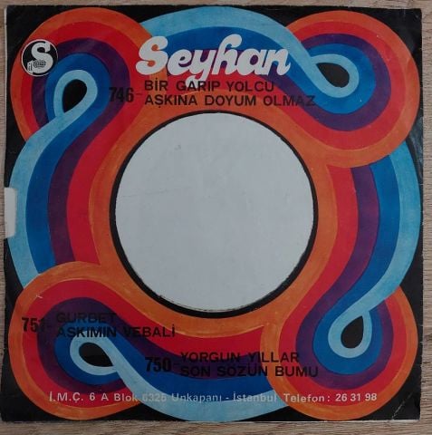 Yıldırım Gürses – Bir Garip Yolcu / Aşkına Doyum Olmaz 45LİK PLAK