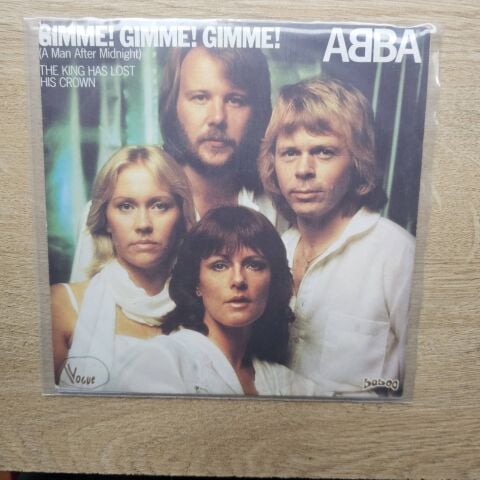 ABBA – Gimme! Gimme! Gimme! (A Man After Midnight) 45LİK PLAK