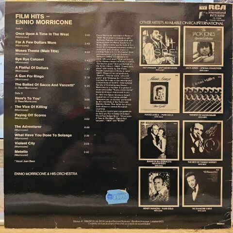 Ennio Morricone – Film Hits LP PLAK