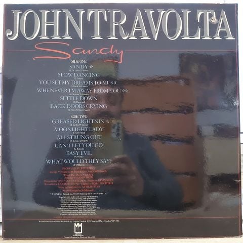 John Travolta – Sandy LP PLAK