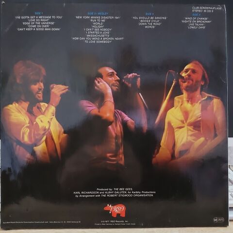 Bee Gees – Here At Last - Live LP PLAK