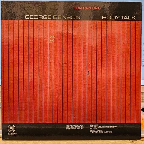 George Benson – Body Talk LP PLAK