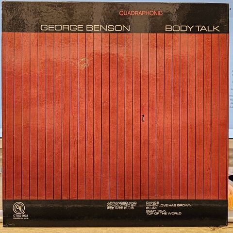George Benson – Body Talk LP PLAK