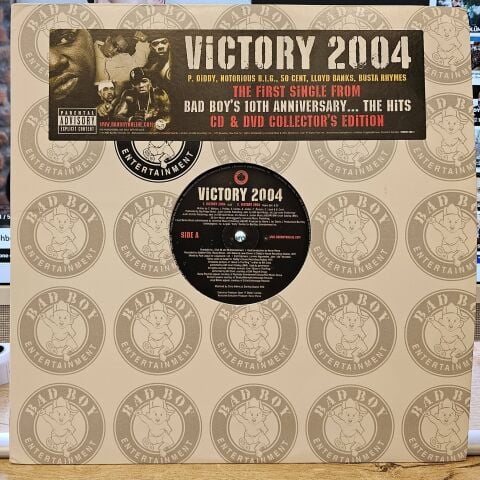 P. Diddy, Notorious B.I.G., 50 Cent, Lloyd Banks & Busta Rhymes – Victory 2004 LP PLAK