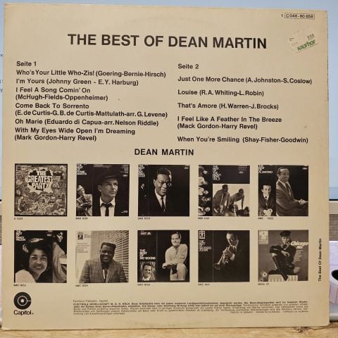 Dean Martin – The Best Of Dean Martin LP PLAK