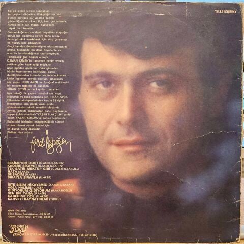 Ferdi Özbeğen – Nice Yıllara LP PLAK