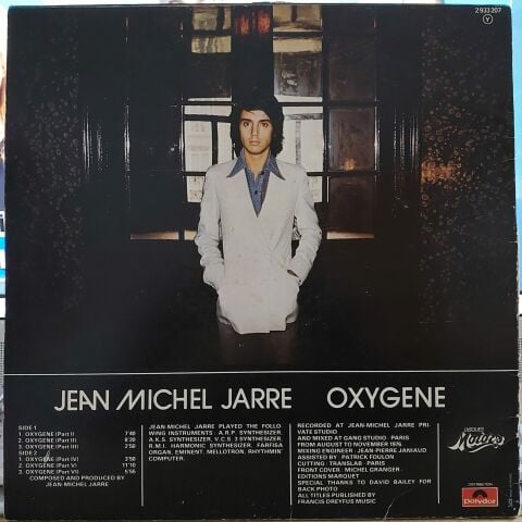 JEAN MİCHEL JARRE - OXYGENE LP PLAK