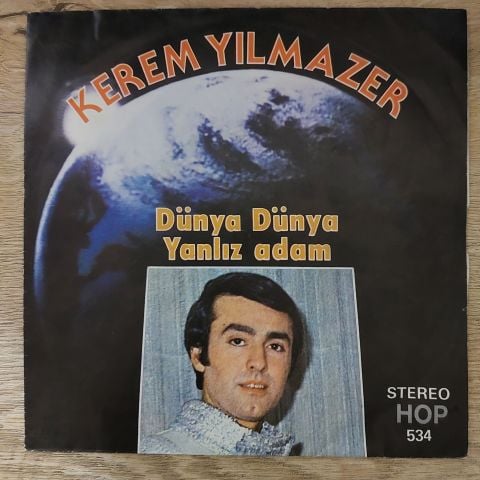Kerem Yılmazer – Dünya Dünya / Yalnız Adam 45LİK PLAK