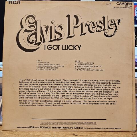 Elvis Presley – I Got Lucky LP PLAK