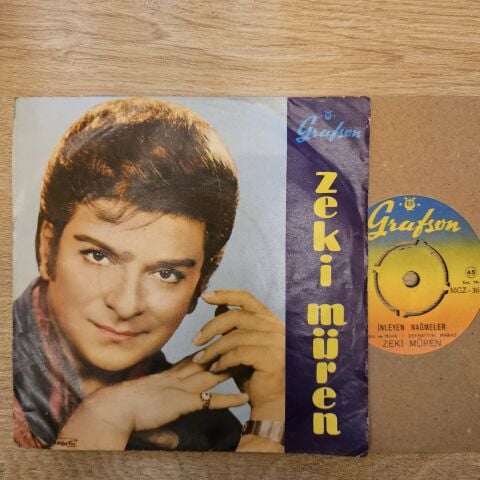 Zeki Müren – İnleyen Nağmeler / Gizli Aşk 45LİK PLAK