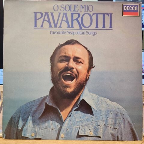 Luciano Pavarotti – O Sole Mio Favorite Neapolitan Songs LP PLAK