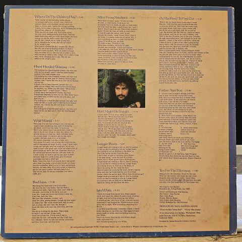 Cat Stevens – Tea For The Tillerman LP PLAK