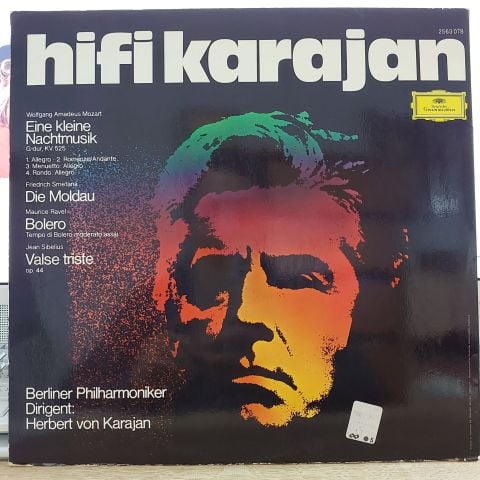 Wolfgang Amadeus Mozart / Bedřich Smetana / Maurice Ravel / Jean Sibelius – Hifi Karajan LP PLAK