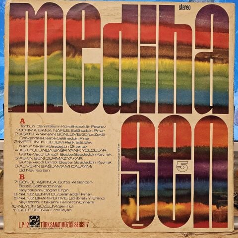 Mediha Şen – Mediha Şen - 5 LP PLAK