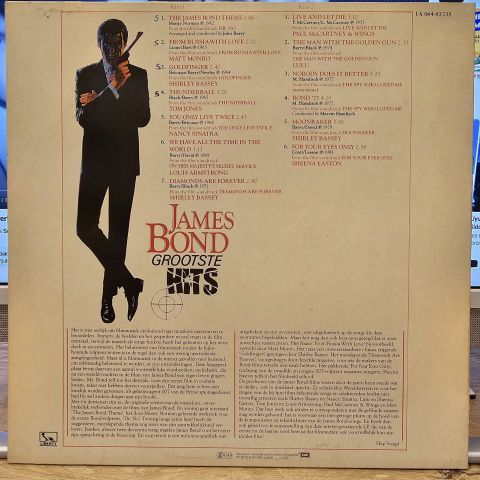 Various – James Bond Grootste Hits LP PLAK