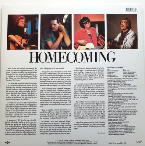 Class Of '55 - Memphis Rock'n'roll Homecoming - LP Plak