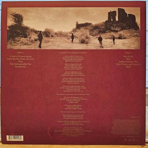 U2 – The Unforgettable Fire LP PLAK