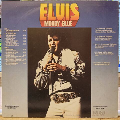 Elvis Presley – Moody Blue LP PLAK