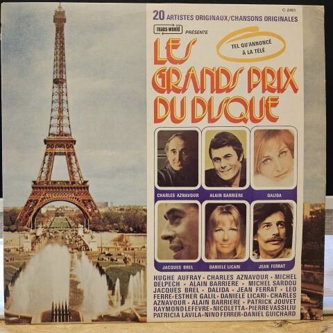 Various – Les Grands Prix Du DisqueVarious – Les Grands Prix Du Disque LP PLAK