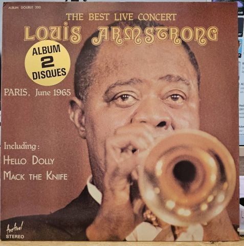 Louis Armstrong – The Best Live Concert LP PLAK