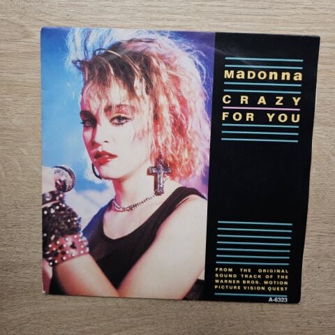 Madonna – Crazy For You 45LİK PLAK