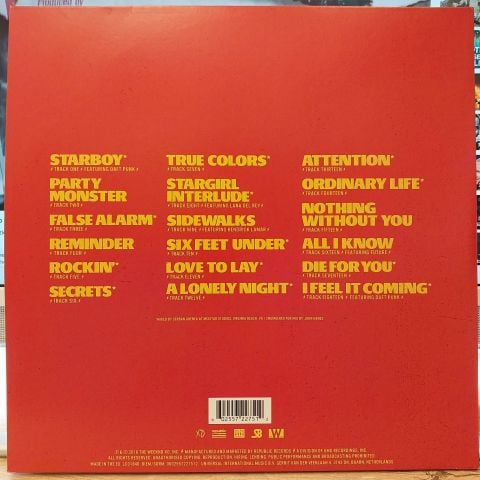 The Weeknd – Starboy LP PLAK