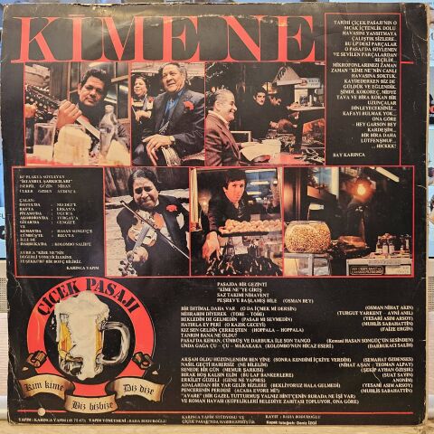 Kime Ne – Çiçek Pasajı LP PLAK