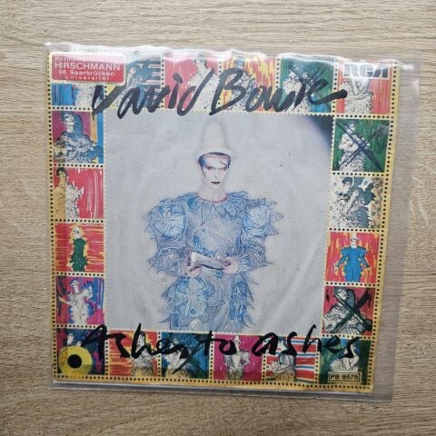 David Bowie – Ashes To Ashes 45LİK PLAK