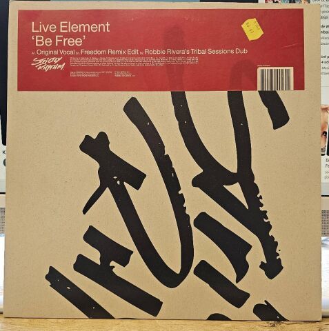 Live Element – Be Free LP PLAK