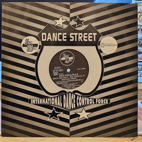 Discomaniax – Rock The Disco – The Official '97 Bootleg Mixes LP PLAK