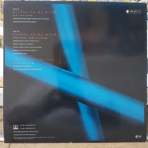 Gary Moore – Friday On My Mind LP PLAK