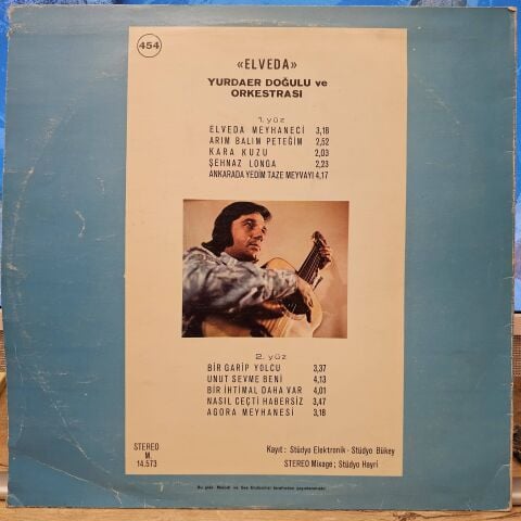 Yurdaer Doğulu – Elveda LP PLAK