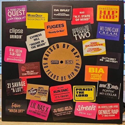 Various – Raised By Rap: 50 Years Of Hip Hop LP PLAK