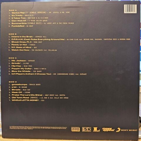 Various – Raised By Rap: 50 Years Of Hip Hop LP PLAK