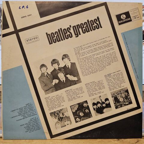 The Beatles – Beatles' Greatest LP PLAK