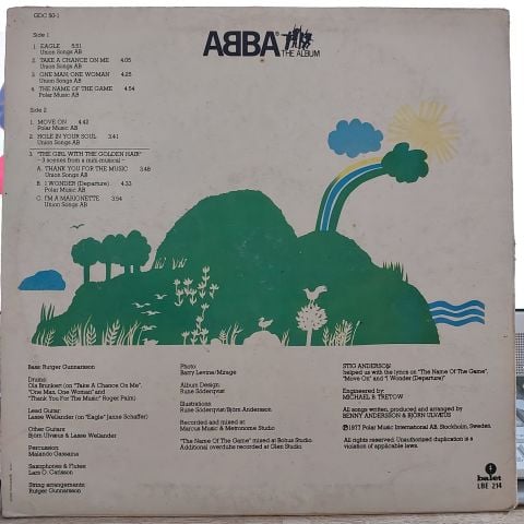 ABBA – The Album LP PLAK