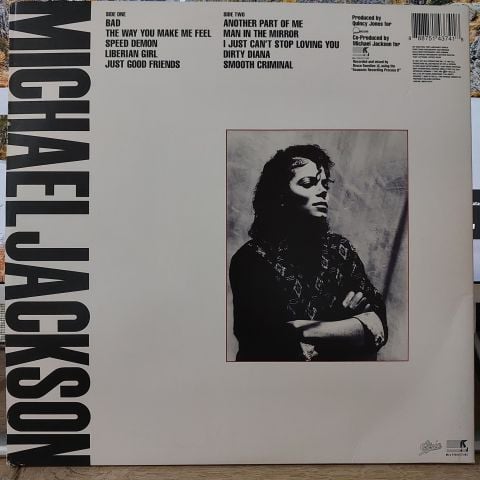 MİCHAEL JACKSON - BAD LP PLAK