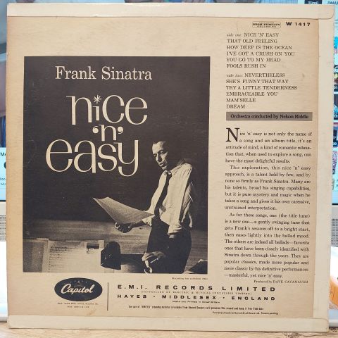 Frank Sinatra – Nice 'N' Easy LP PLAK