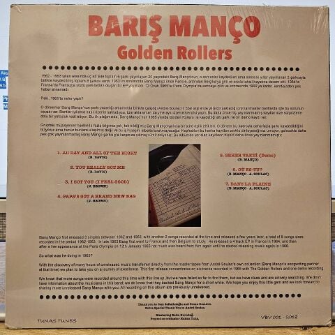 Barış Manço – Golden Rollers LP PLAK