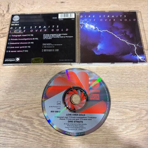 DIRE STRAITS - LOVE OVER GOLD CD