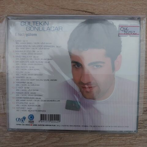 GÜLTEKİN GÖNÜLAÇAR - E HADİ GÜLOM CD
