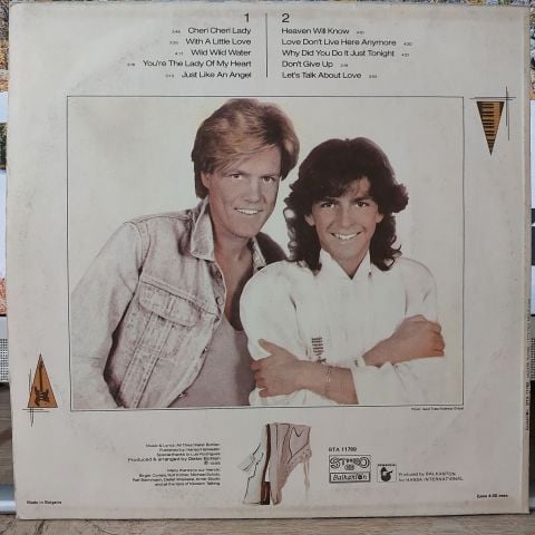 Modern Talking – Let's Talk About Love - The 2nd Album LP PLAK
