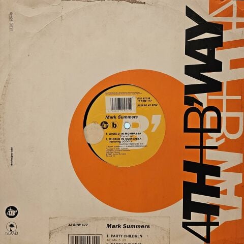Mark Summers – Party Children / Wicked In Mombassa LP PLAK